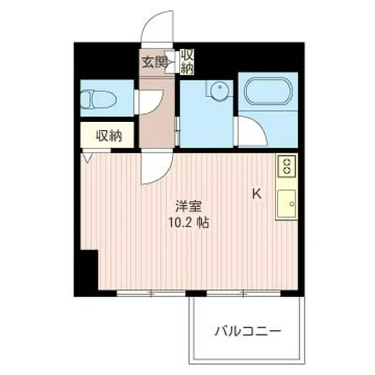 グランコート勝島 6階階 間取り