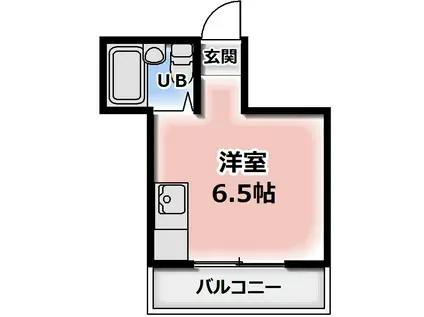 エスパシオ古川橋I(ワンルーム/3階)の間取り写真