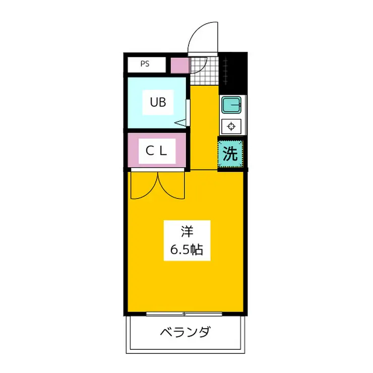 アリビオ南橋本 2階階 間取り
