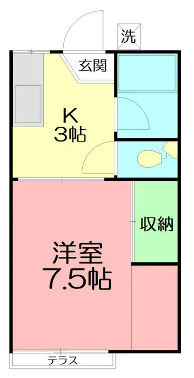 イーハトーブ海老名 2階階 間取り