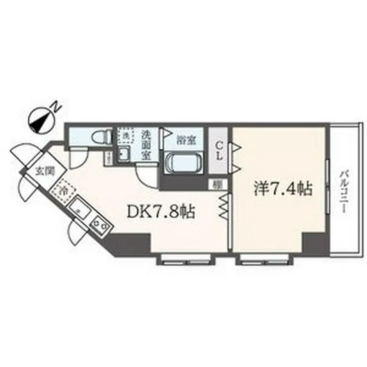 Fierte高波 9階階 間取り