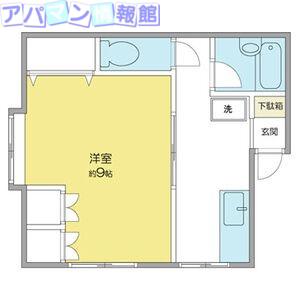 メゾンドリヴァージュ(1K/2階)の間取り写真