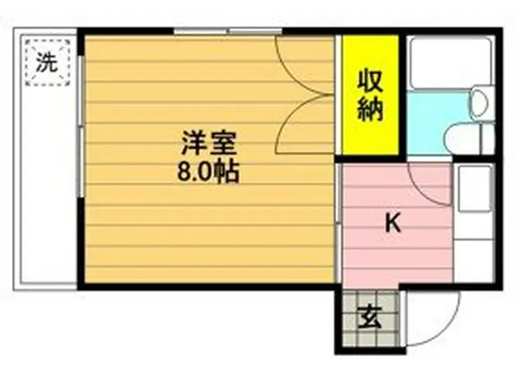 サンアベニュー 2階階 間取り