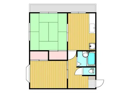 STビル(2DK/3階)の間取り写真