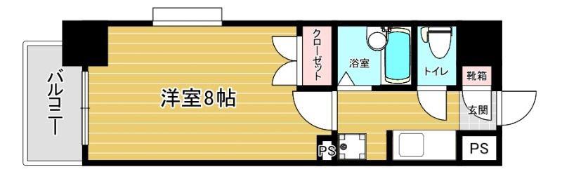 リファレンス駅南(1K/12階)の間取り写真