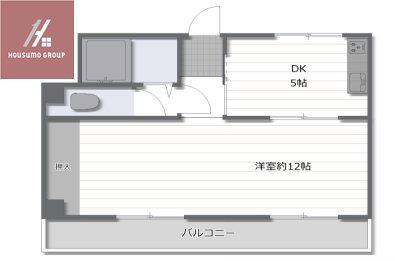 薮内マンション(4DK/1階)の間取り写真