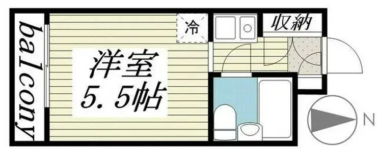 メゾン・ド・ブランシュバール 4階階 間取り