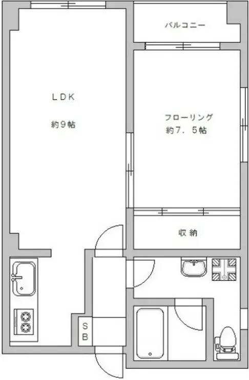レジデンス秀麗 2階階 間取り