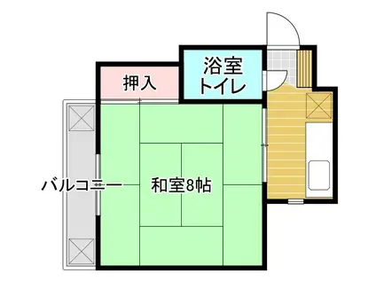 リィージュ石金(1K/3階)の間取り写真