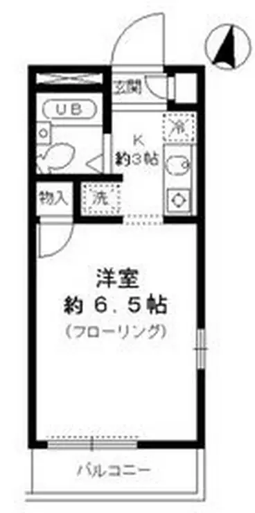 アルカナール東陽S棟 1階階 間取り