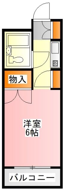 第2キクヤビル(1K/1階)