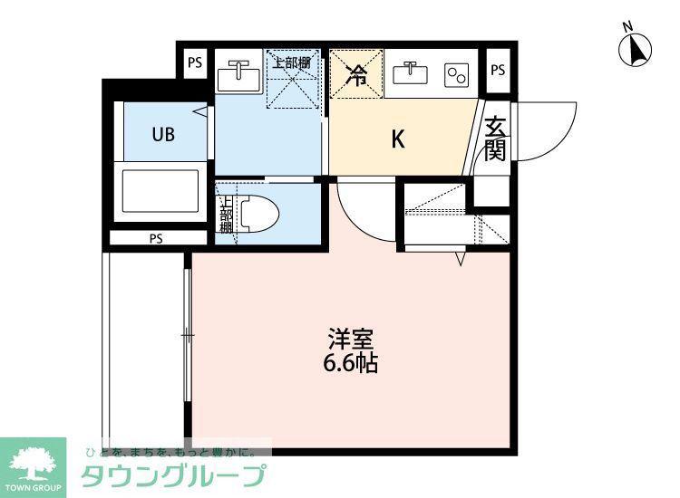 SOH TERRACE(1K/1階)の間取り写真
