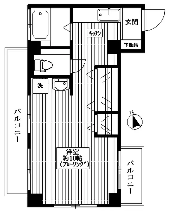 TAS目黒三田レジデンス 4階階 間取り