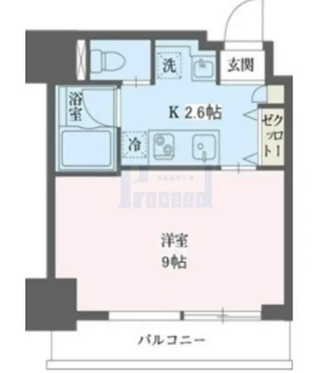 リーフコンフォート赤羽 7階階 間取り