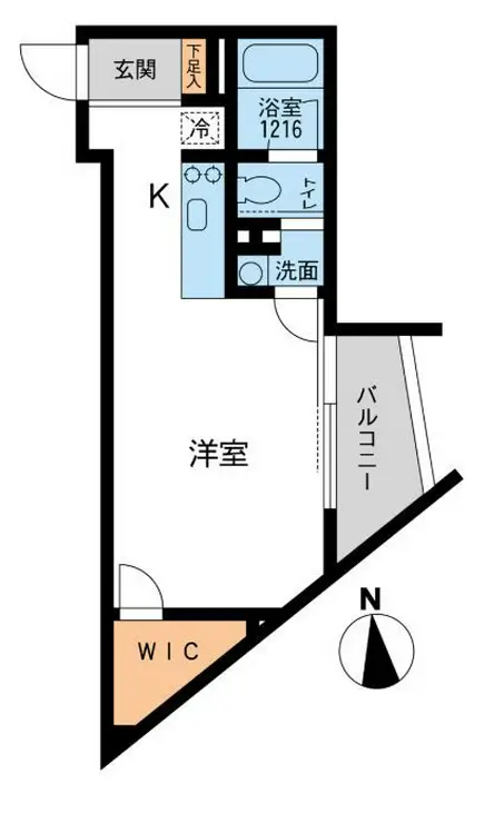 アーデン芝公園 4階階 間取り