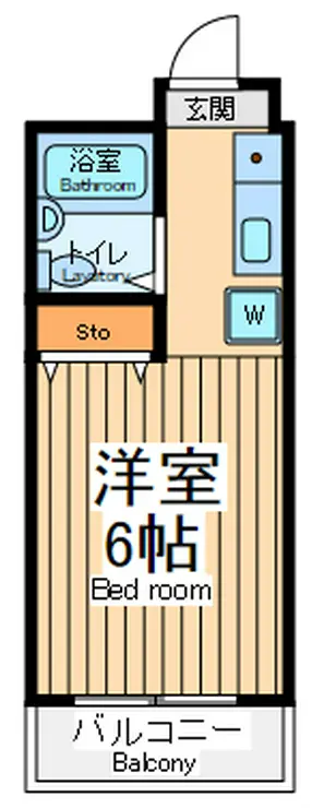 メゾンドール相南 2階階 間取り