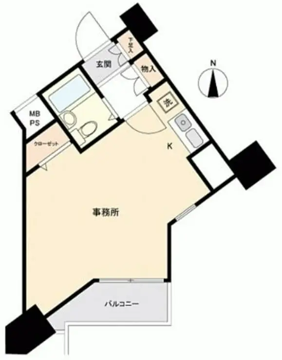 日神パレステージ石川町 5階階 間取り