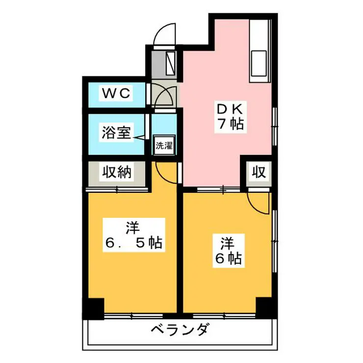 TKKレジデンス 3階階 間取り