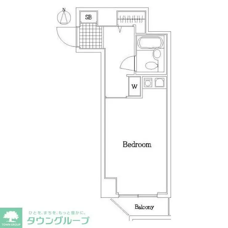 ライオンズマンション八王子第2 6階階 間取り