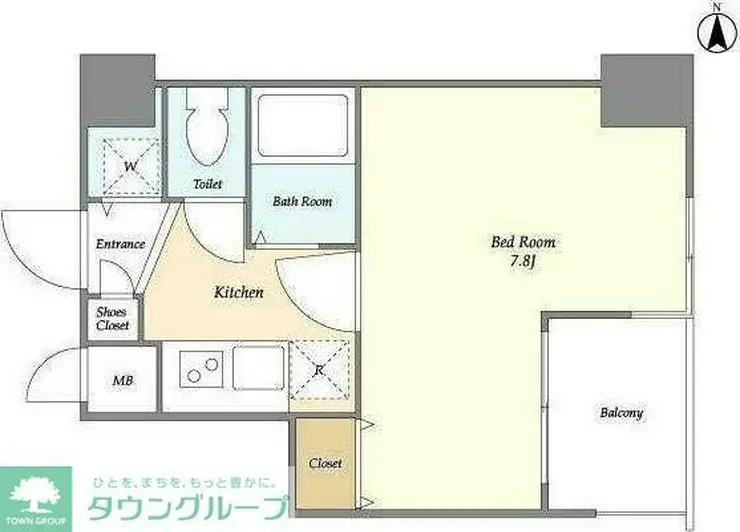 ガーラプレイス錦糸町 3階階 間取り