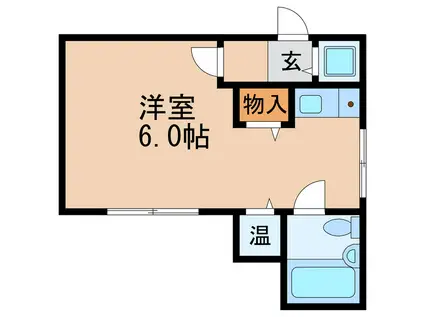 メゾンイマイ(ワンルーム/3階)の間取り写真