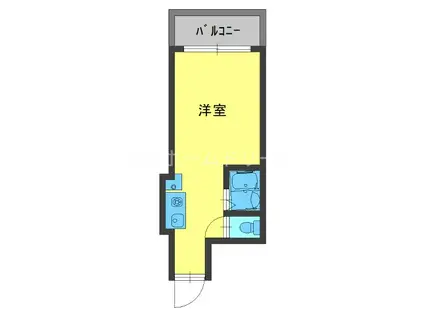 シャトレヴェール守口(ワンルーム/2階)の間取り写真