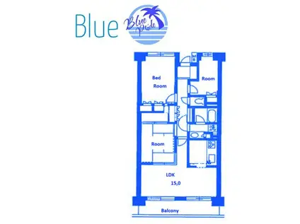 プライムコート磯子風ヶ浦(3LDK/6階)の間取り写真