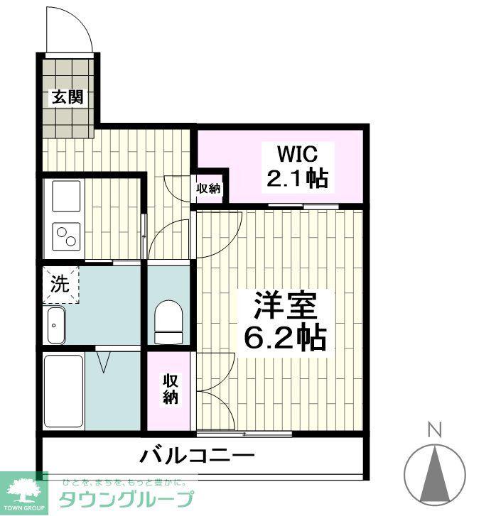 HALEIWAVILLEGEハレイワヴィレッジ(1K/3階)の間取り写真