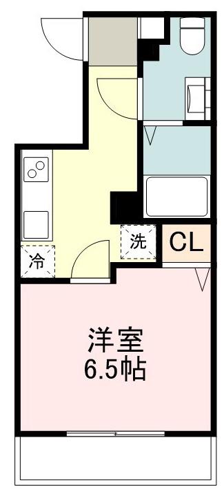 エルスタンザ通町(1K/2階)の間取り写真