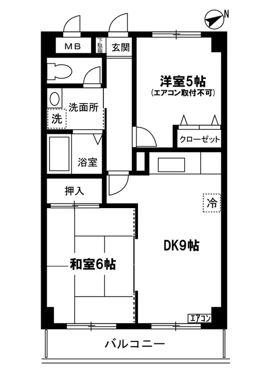レジョン77 2階階 間取り