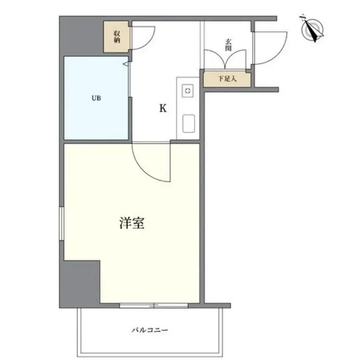 ダイホープラザ千駄木 5階階 間取り