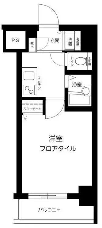 スカイコート東陽町EAST 7階階 間取り