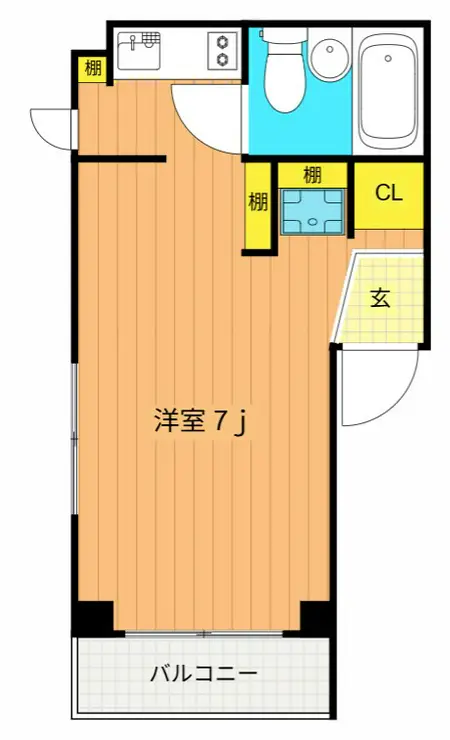 メゾンアイル 2階階 間取り