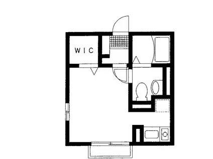アネシス(1K/1階)の間取り写真