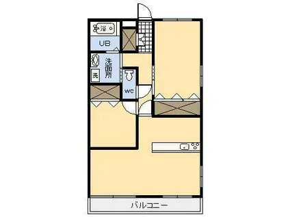 アルテマイスターイオ(2LDK/2階)の間取り写真