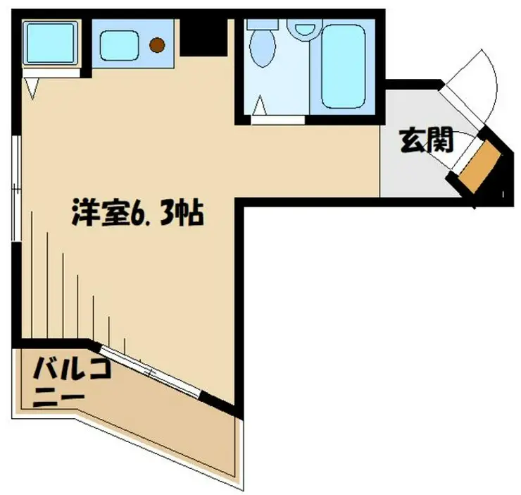 トーシンハイツ新百合ヶ丘 2階階 間取り