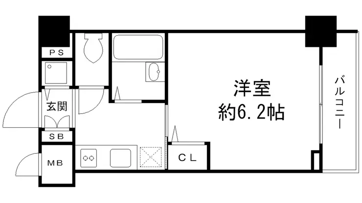 アヴァンティーク銀座2丁目参番館 10階階 間取り