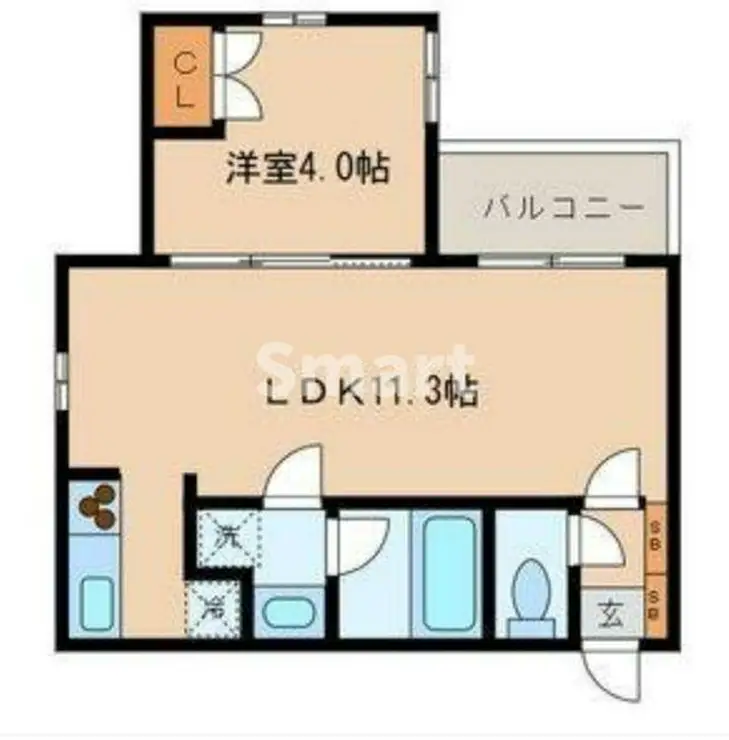 ビバリーホームズ吉祥寺 2階階 間取り