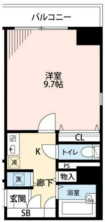 グランド・ガーラ横浜関内 2階階 間取り