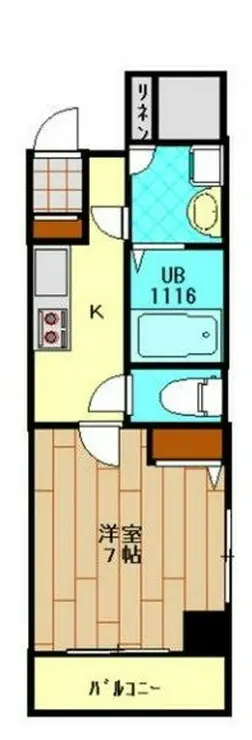 グッドウィル藤棚 7階階 間取り