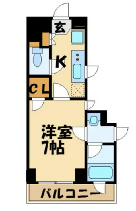 レディアス調布国領 5階階 間取り