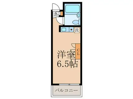 DELCCS鷺ノ宮(ワンルーム/2階)の間取り写真