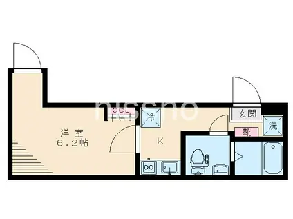 ネクストグランデ中村橋(1K/2階)の間取り写真