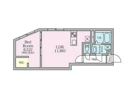 リベスト神保町(1LDK/2階)の間取り写真