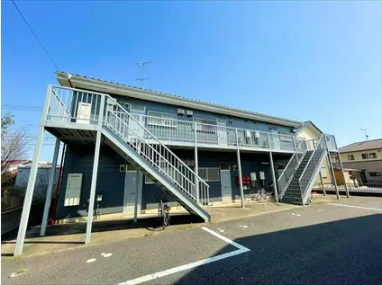 レインボーハイツ3(2DK/1階)の外観写真