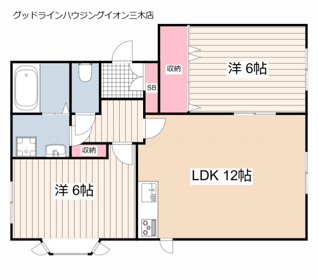ローズガーデン 2番館