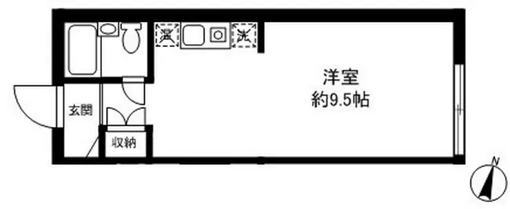 アンビエンテ深沢 1階階 間取り