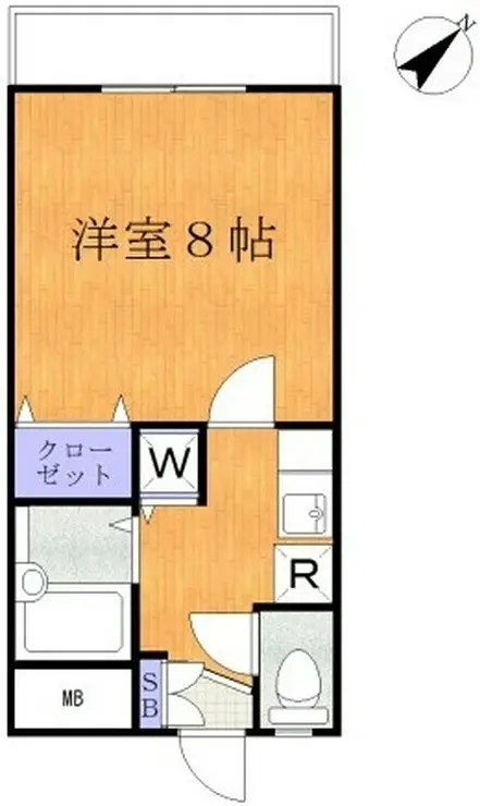 エバーグリーンM 2階階 間取り