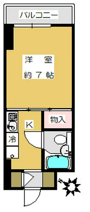 東品川シティハウス 2階階 間取り