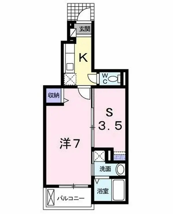ドエル88 1階階 間取り